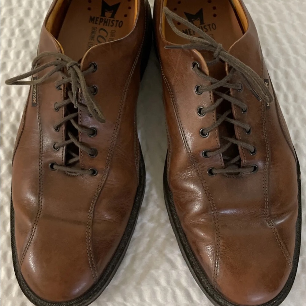 MEPHISTO‎ made In France Goodyear Welt Air Relax Bicycle Toe Oxford Size 9